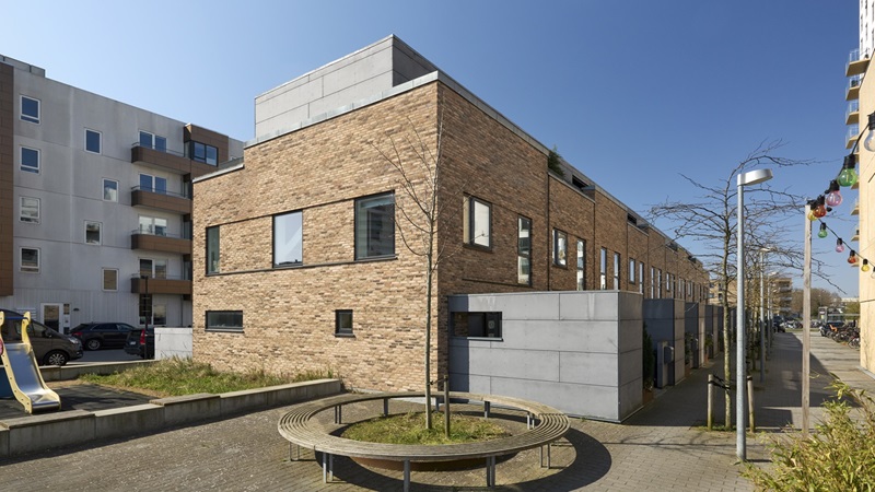 Foto af facaden på Krimsvej