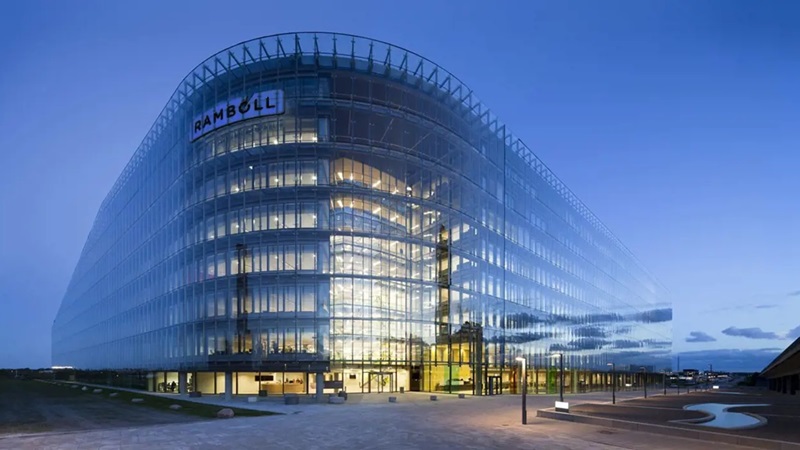 Foto af facaden på Hannemanns Allé