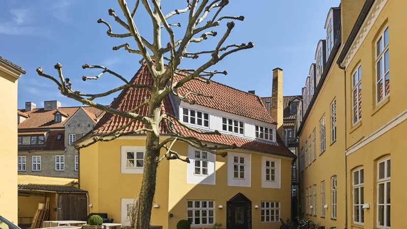 Foto af facaden på Sølvgade