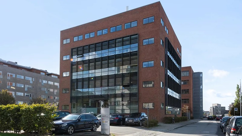 Foto af facaden på Teglholm Allé 13